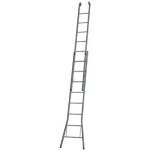 Dirks Glazenwassersladder gecoat 2x14, 35 cm.