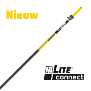 Unger Nlite Connect Carbon Extension Pole, 3.40 meter