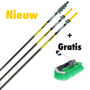 Unger Nlite Connect Carbon Beginners Set, 13.5 meter