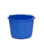 SPC emmer 12 liter rond blauw (metalen oog)