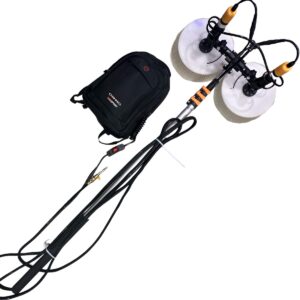 Zonnepaneel Borstel Dubbel met steel 3,5 of 7,5 meter op accu