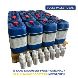 Actie half Home Halve Pallet Deal: 16x Kroon Softwash Original + 16x All-in-one 500ml