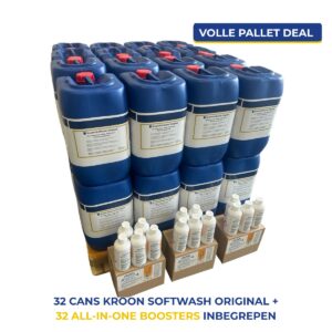 Actie heel Home Hele Pallet Deal: 32x Kroon Softwash Original + 32x All-in-one 500ml