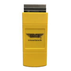 Ettorre Pocket Glasschraper kunstof geel 4cm